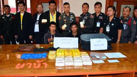 ฉวยโอกาส! แก๊งค้ายาบ้าใช้รถไฟลำเลียงส่งยา ตบตาตำรวจ