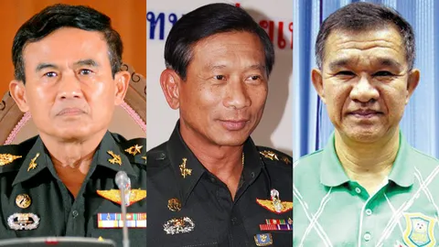 ออกก่อนเกษียณ! 3พลเอก นั่งรมต.อย่างเดียว