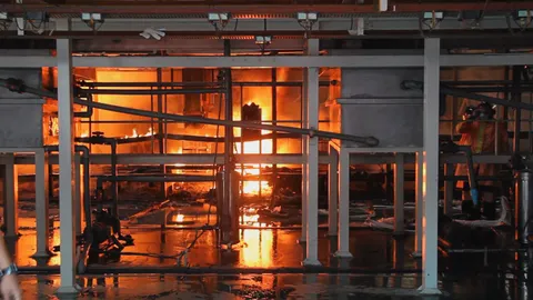 ไหม้โรงงาน เผาวอด10ล.