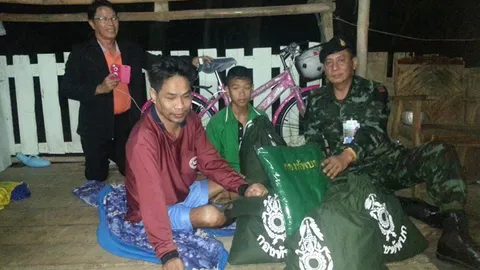 ทหารรุดช่วย 'น้องเจมส์' เด็กกตัญญู เจ้าตัวโตขึ้นอยากเป็นรั้วของชาติ