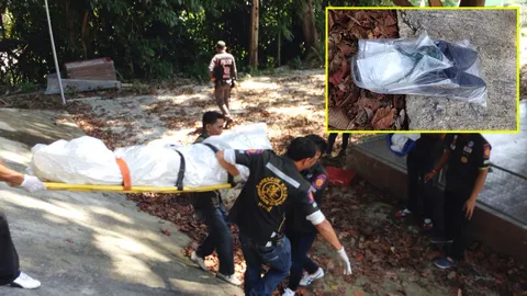 เณรผงะ! พบศพผูกคอตายในวัดดังกลางเมืองกระบี่