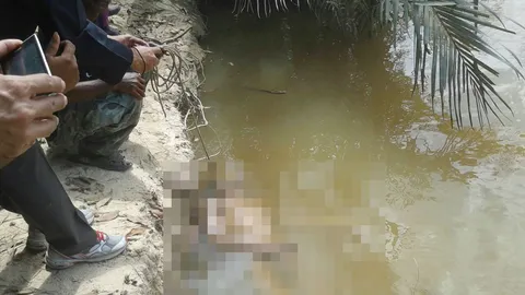 พบศพหนุ่มใหญ่ โดนยิง-ตายเปลือย ในคลองที่สงขลา