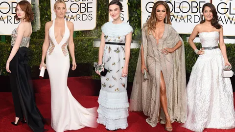 พรมแดง 'ลูกโลกทองคำ' ไร้โป๊โลว์คลาส! สาวฮอลลีวูด สวย เซ็กซี่ มีระดับ 