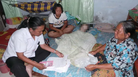 'น้องเก่ง' เด็กศีรษะโตสิ้นใจแล้ว หลังนอนทุกข์ทรมานนาน 2 ปี