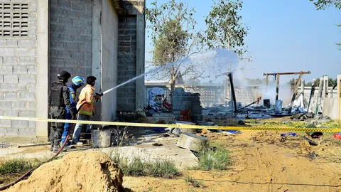 รง.พลุบึมฉีกดับ1 แม่บ้านร่างแหลก