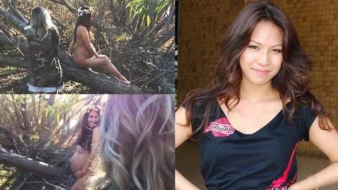 'แคล แคลอรีน' แซ่บ! ถ่ายนู้ดงานศิลป์กับลูกสาวในครรภ์