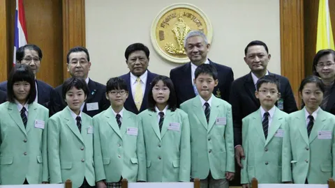 สภา กทม. เปิดบ้านรับ 'ยุวทูต' เมืองยาชิโย ย้ำสัมพันธ์แนบแน่น