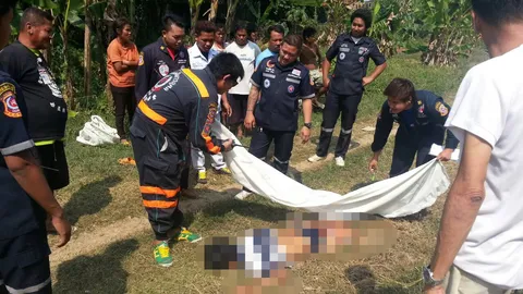 หนุ่มใหญ่บ้านโป่ง ดวดเหล้าย้อมใจ โดดให้รถไฟชนดับ