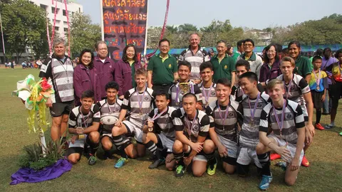 'ไทยบาร์บาเรี่ยน' คว้าแชมป์มินิรักบี้นานาชาติ ครั้งที่ 26