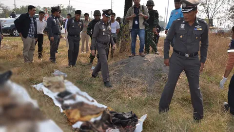 สยอง! ฆ่าหั่นศพสาวผมทอง แยกใส่ถุงทิ้งที่แก่งคอย   