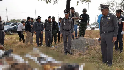 สยองแก่งคอย ฆ่าหั่นสาว! ยัดชิ้นส่วน5ถุง