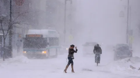 ภาคตอ.เฉียงเหนือมะกันอ่วม! เจอพายุฤดูหนาวลูกที่ 2 ในรอบสัปดาห์