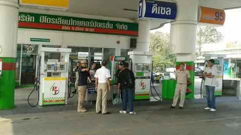 ตร.พะเยา บุกปั๊มน้ำมันหาเหตุ ตร.ร่วมเด็กปั๊ม ซุกยาบ้าถังน้ำมัน