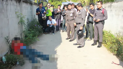 ด้วยแรงหึง! เห็นเมียเดินคุยกับชายอื่น โวยสวมเขา ถูกยิงดับอนาถ