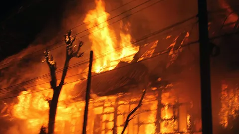 แจ้งเหตุเพลิงไหม้ทางไลน์