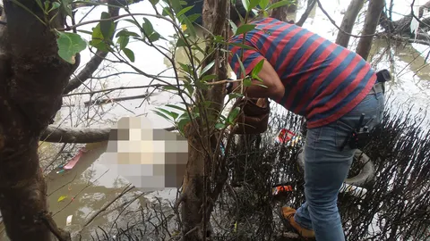 พบชิ้นส่วนมนุษย์ ลอยติดฝั่ง หลัง ร.ร.สื่อสารทหารเรือ