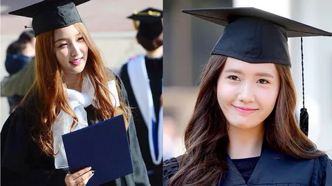 จบแล้วจ้า! ยุนอาSNSD - จีฮยุน โฟร์มินิท เข้าพิธีรับปริญญาบัตร