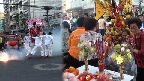 แห่พระสะเดาะเคราะห์หาดใหญ่คึก จัดขบวนองค์พระดังกว่า 2 กม. ให้คนไหว้