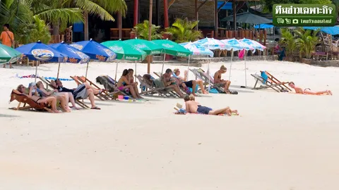 เปิดเบื้องหลังวีรกรรมฝรั่ง ประท้วงกางเตียงผ้าใบชายหาดภูเก็ต