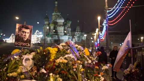 ซ่อมวงจรปิดพอดี! ไร้ภาพเหตุการณ์ ลอบยิงฝ่ายค้านรัสเซีย (ชมคลิป)