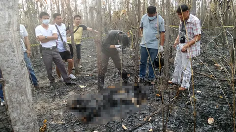 พบโครงกระดูกมนุษย์ที่หนองบัวลำภูคาดคนหายเมื่อ 2 เดือนก่อน