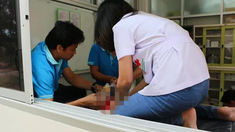 เศร้า!! หนูน้อย 6 เดือน คลานไปคว้าสายไฟรั่ว ถูกดูดดับ