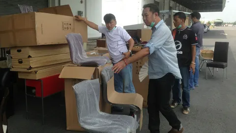 ตร.ปอศ. จับของหนีภาษี สอดไส้ตู้คอนเทนเนอร์สินค้ามือสองญี่ปุ่น