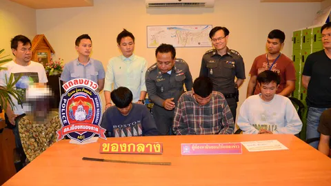 ตร.หนองคาย ซิว 4 โจ๋ รับรุมยำผิดคน หลังกล้องวงจรปิดมัดตัว