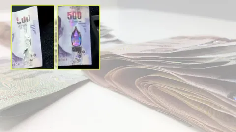 ธปท. เร่งสอบที่มา แบงก์ 500 แผ่นฟอยล์ลอก คาดชำรุด