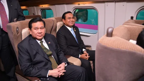 'ประยุทธ์' นั่งรถไฟไปเซนได ถกเวทีสหประชาชาติ