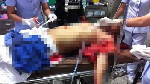 รวบรปภ.ดุ มีดฆ่าเพื่อน โมโหถูกด่า ไม่ล้างจาน!