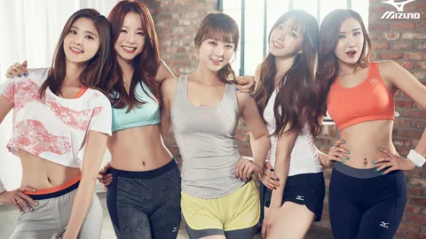 บาดหัวใจ! 5 สาว EXID โชว์หุ่นสุดเซียะ ถ่ายแบบให้ มิซูโน 