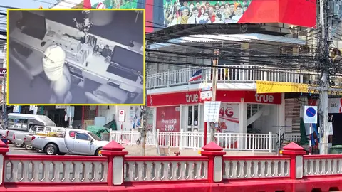 โจรงัดศูนย์‘ทรู’หัวหิน กวาดไอโฟน-ไอแพด หมดเกลี้ยงค่าเกือบ4ล้าน!  