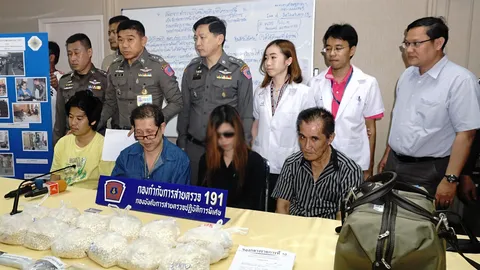 รวบแก๊งค้าซูโด ยึด6หมื่นเม็ด