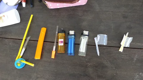 รวบ 3 วัยรุ่นไทยซุกยาไอซ์-ยาเค จากบ่อนเขมรเข้าไทย