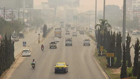 พายุฝนกระหน่ำภาคเหนือ หมอกควันคลี่คลายหลายพื้นที่