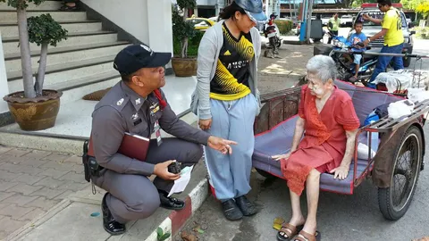 ตร.ลพบุรี น้ำใจงามทำชาวบ้านประทับใจ