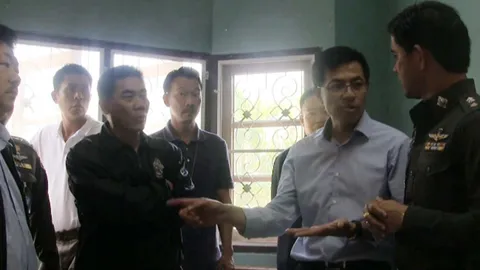 ‘จักรทิพย์’ตรวจเซฟเฮาส์ที่สงขลา ชี้จุดผู้ต้องหาผูกคอปริศนา 