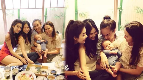 น่ารักมุ้งมิ้ง! แก๊งนางฟ้าโพสต์ไอจี เห่อหลานชายคนใหม่ ‘น้องลูก้า’