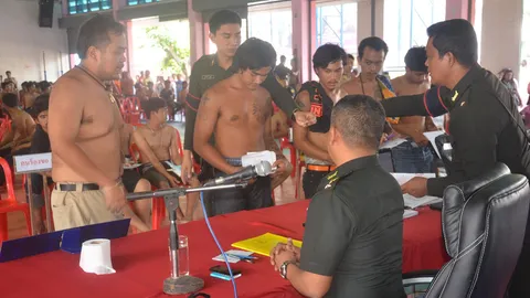 เงินเดือนดี-หนียาบ้า! หนุ่มชุมพรสมัครทหารเกณฑ์ 100% 