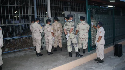 รับสงกรานต์! จนท.สนธิกำลังค้นเรือนจำภาคเหนือ ไม่พบยาเสพติด