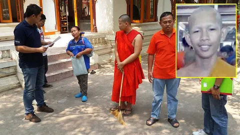 เณรหาย 2 รูป! แม่แจ้งความเกือบสัปดาห์ ผกก.เพิ่งรู้   