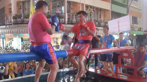 'สมรักษ์' ไม่ได้โม้ ชกมวยทะเลสงกรานต์หาดใหญ่ชนะ 'นายกฯเล็ก'