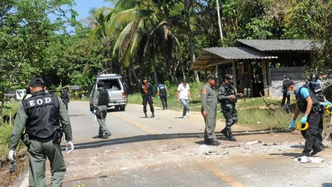 โจรใต้ซุ่มยิงอส.ทหารพรานนราฯ-ญาติ ขณะขี่จยย. เจ็บ 3 