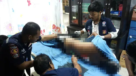 แก๊งค้ายาลอบยิง อส.ทุ่งใหญ่ กลางสวนยาง หวังดับแค้น