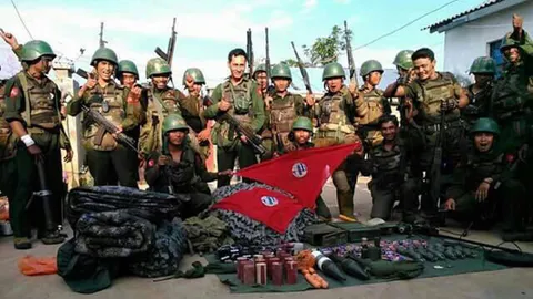 'กกล.ดาราอั้ง' ถล่มทหารเมียนมาร์นอกแถว ยึดยาบ้ากว่า 7 ล.เม็ดใกล้ชายแดน