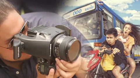 รู้ไหมทำไมแชร์สนั่น! เสียดสีสังคมผ่านภาพถ่ายสไตล์ 'ชฤต ภู่สิริ'  'ดูภาพแล้วมองตัวเอง'