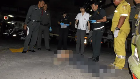 หนุ่มเอแบคพม่า โดดชั้น8คอนโด ดับต่อหน้าแฟน ประชดชายรุมจีบ