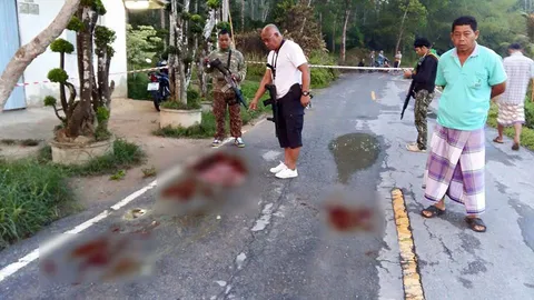 โจ๋ยะลาขี่ จยย.ไปหาเพื่อน โดนอริยิงเจ็บปางตาย