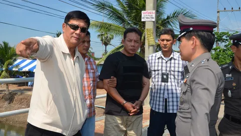 ตร.คุมตัวมือยิงเสี่ยดับคารถเบนซ์ทำแผน-คนรับงานยังไม่มอบตัว